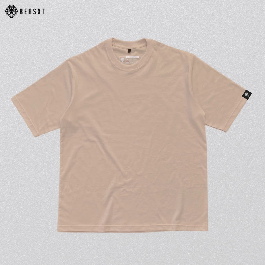 BEAXST - Oversized Plain Tshirt Comfort 100% Cotton (200gsm)