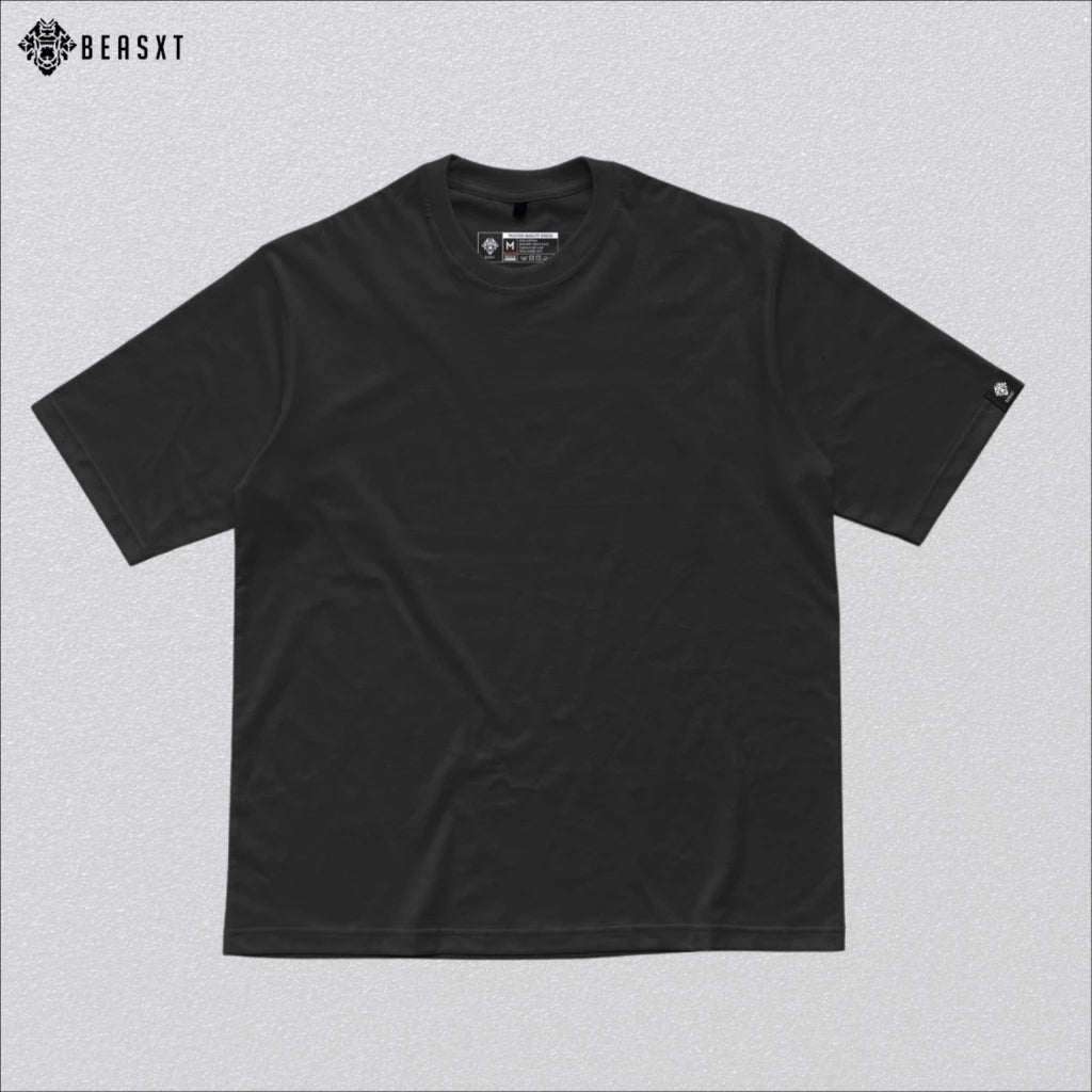 BEAXST - Oversized Plain Tshirt Comfort 100% Cotton (200gsm)