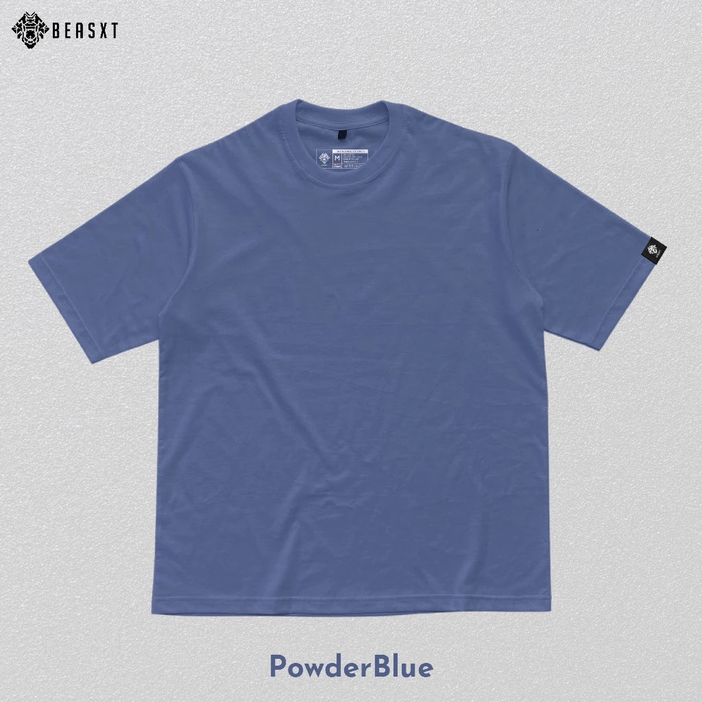 BEAXST - Oversized Plain Tshirt Comfort 100% Cotton (200gsm)