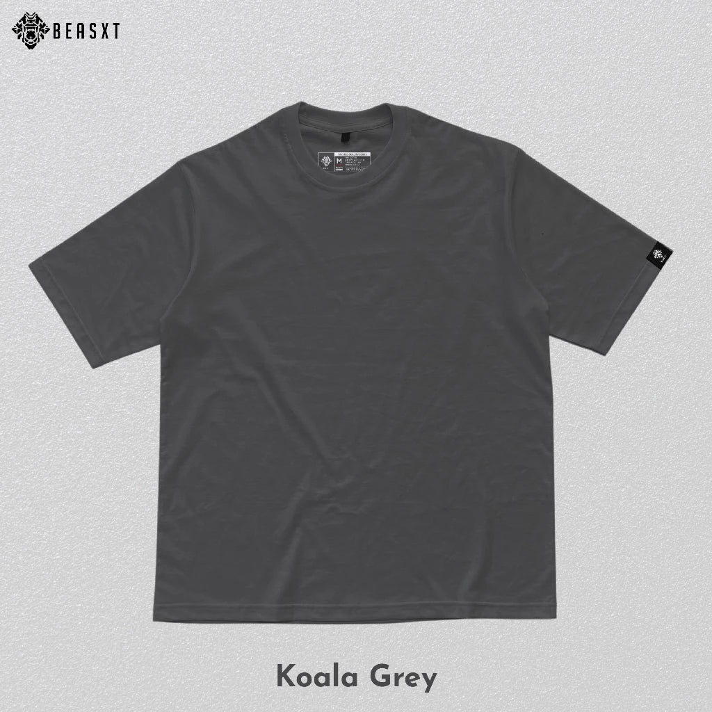 BEAXST - Oversized Plain Tshirt Comfort 100% Cotton (200gsm)
